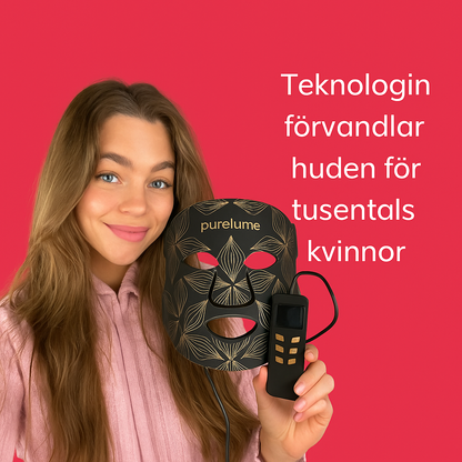 Purelume® LED-mask – 7-färgs ljusterapi för ansikte